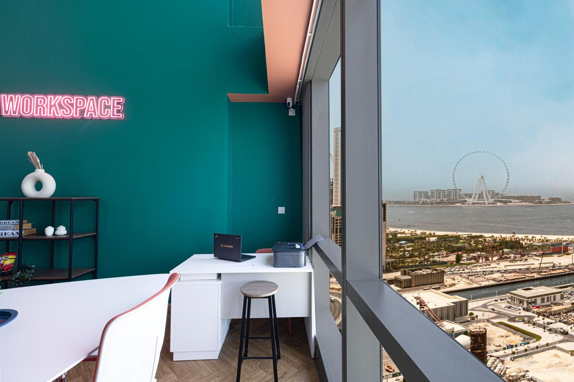 Capsule Experience Duplex - Panoramic Sea View - Nowmade La Marina Vandrerhjem Dubai Eksteriør bilde